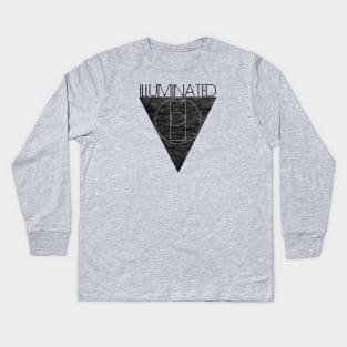 Illuminated Void Kids Long Sleeve T-Shirt